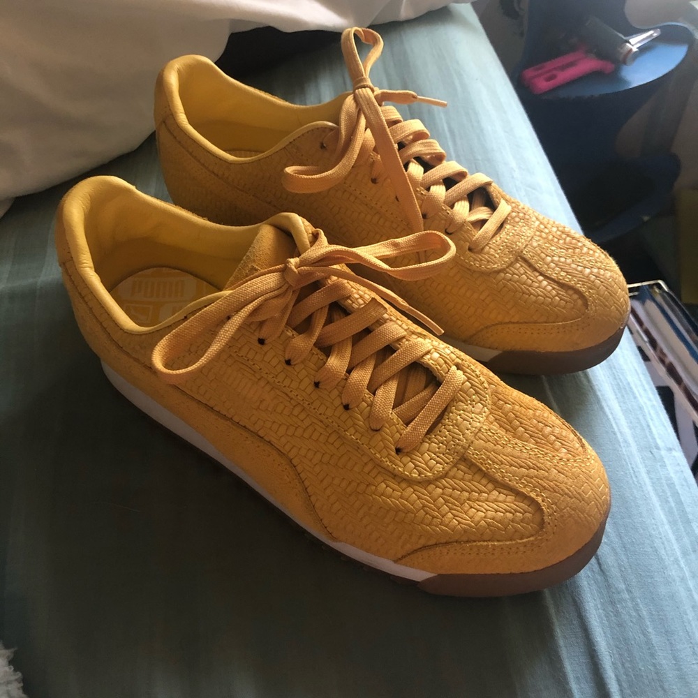 Yellow Puma Sneakers US women’s 8